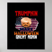 Poster Classique d'Halloween de Trumpkin (Devant)