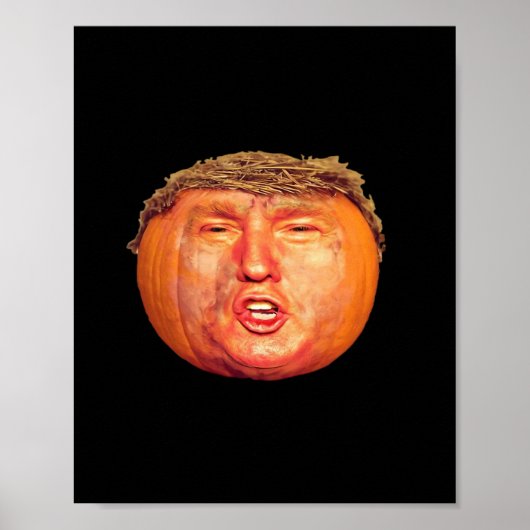 Poster Classique Donald Trumpkin (Devant)