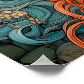 Poster Classique intemporelle, Saint Valentin (Coin)