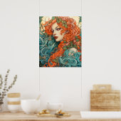 Poster Classique intemporelle, Saint Valentin (Cuisine)