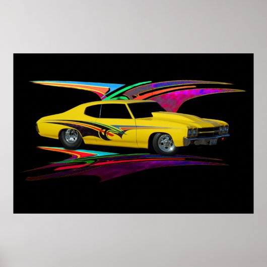 Poster Classique jaune 1970 (Devant)