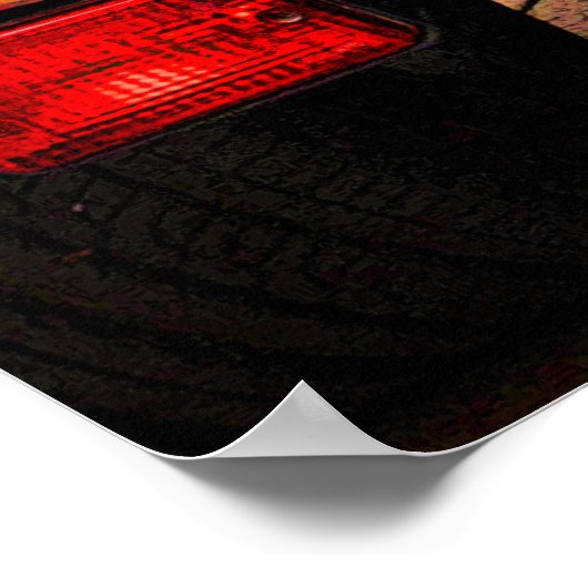 Poster classique minuscule (Coin)