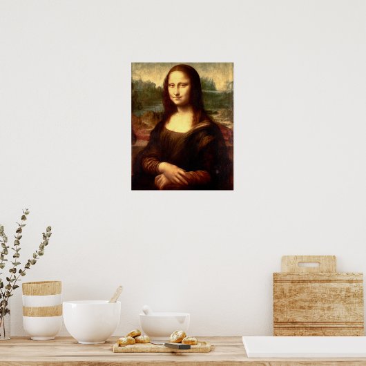 Poster Classique Mona Lisa (Cuisine)