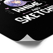 Poster Classique Peekabo Anime (Coin)