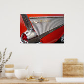 Poster Classique rouge ! (Cuisine)