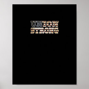 Poster Classique Union Solide Et Solidarité