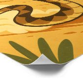 Poster Classiques du désert - Poursuite du géocoucou et d (Coin)