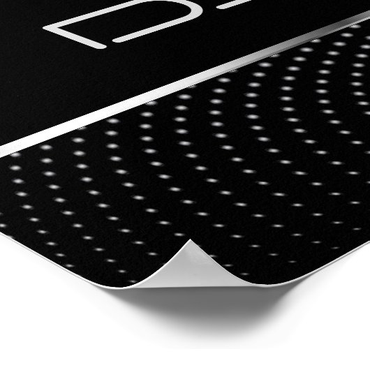 Poster Classy DJ (Coin)