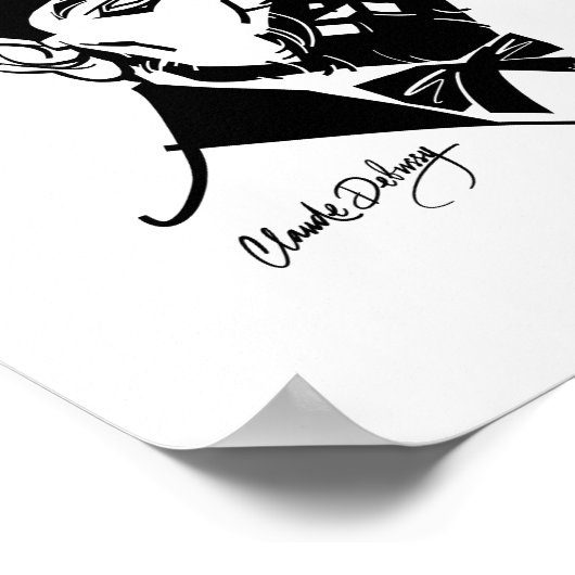 Poster Claude Debussy (Coin)