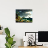 Poster Claude-Joseph Vernet Une tempête sur une Méditerra (Bureau à domicile)