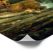 Poster Claude-Joseph Vernet Une tempête sur une Méditerra (Coin)
