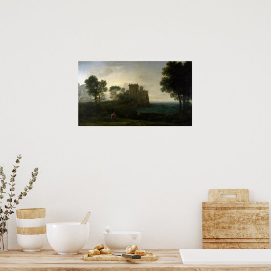 Poster Claude Lorrain (Cuisine)