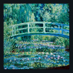 Poster Claude Monet<br><div class="desc">Claude Monet - Nappes D'Eau Et Pont Japonais (1899)</div>