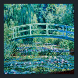 Poster Claude Monet<br><div class="desc">Claude Monet - Nappes D'Eau Et Pont Japonais (1899)</div>