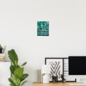 Poster Claude Monet (Bureau à domicile)