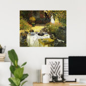 Poster Claude Monet (Bureau à domicile)
