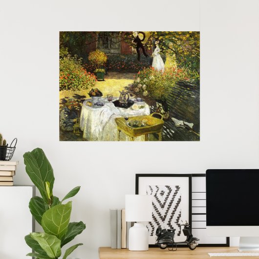 Poster Claude Monet (Bureau à domicile)