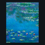 Poster Claude Monet<br><div class="desc">Claude Monet - Water Lilies (1906). La célèbre peinture artistique.</div>