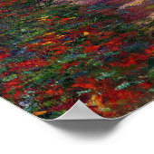 Poster Claude Monet | A Pathway in Monet's Garden (Coin)