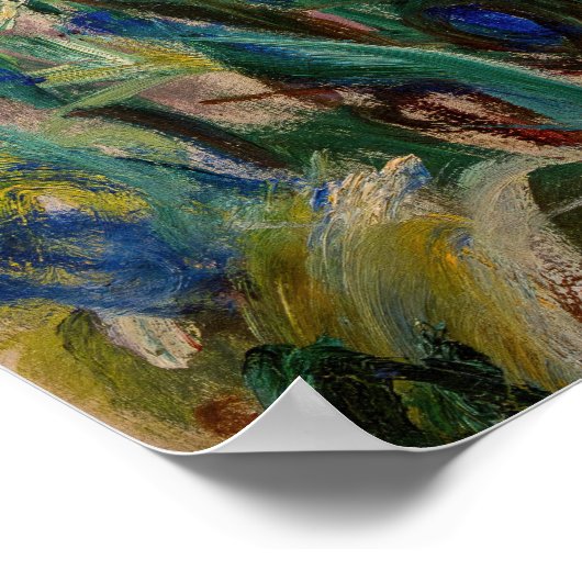 Poster Claude Monet - Agapanthus (Coin)