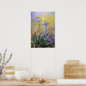 Poster Claude Monet - Agapanthus (Cuisine)