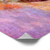 Poster Claude Monet : Anémones (Coin)