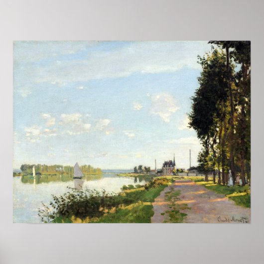 Poster Claude Monet Argenteuil (Devant)