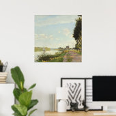 Poster Claude Monet - Argenteuil (Bureau à domicile)