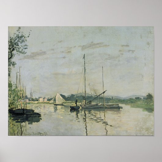 Poster Claude Monet | Argenteuil, 1872 (Devant)