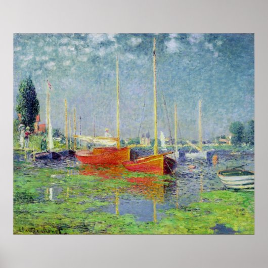 Poster Claude Monet | Argenteuil, c.1872-5 (Devant)