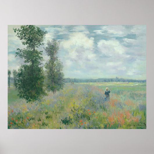 Poster Claude Monet art painting (Devant)