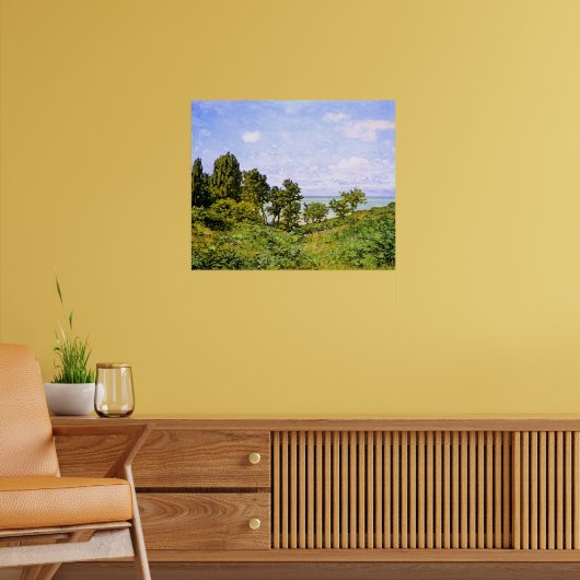 Poster Claude Monet, Au bord de la mer, (Salon 2)