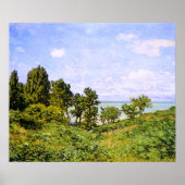 Poster Claude Monet, Au bord de la mer, (Devant)