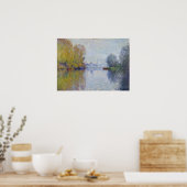 Poster Claude Monet Automne sur la Seine, Argenteuil (Cuisine)