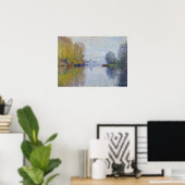 Poster Claude Monet Automne sur la Seine, Argenteuil (Bureau à domicile)