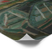 Poster Claude Monet - Baignades à La Grenouillère (Coin)