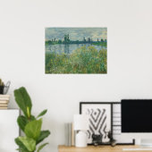 Poster Claude Monet Banks De La Seine Ancien Art Français (Bureau à domicile)