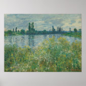 Poster Claude Monet Banks De La Seine Ancien Art Français (Devant)