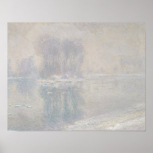 Poster Claude Monet - banquises