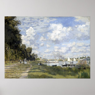 Poster Claude Monet Bassin d'Argenteuil