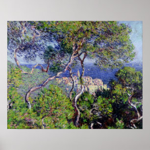 Poster Claude Monet Bordighera, 1884