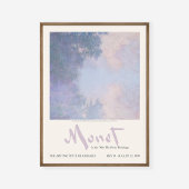 Poster Claude Monet Branch Seine près de Giverny 1897 Art
