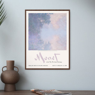 Poster Claude Monet Branch Seine près de Giverny 1897 Art
