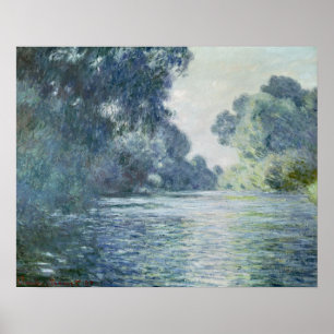 Poster Claude Monet   Branche de la Seine près de Giverny