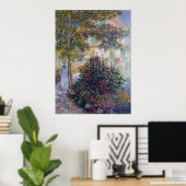 Poster Claude Monet Camille dans le jardin d'Argenteuil (Bureau à domicile)