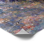 Poster Claude Monet Camille dans le jardin d'Argenteuil (Coin)