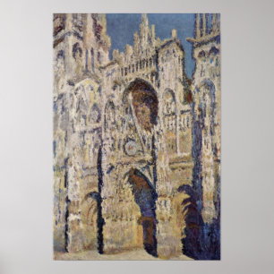 Poster Claude Monet - cathédrale de Rouen