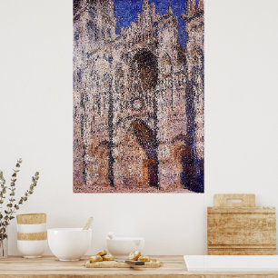Poster Claude Monet - Cathédrale de Rouen 01