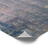 Poster Claude Monet | Cathédrale de Rouen, Harmonie en bl (Coin)