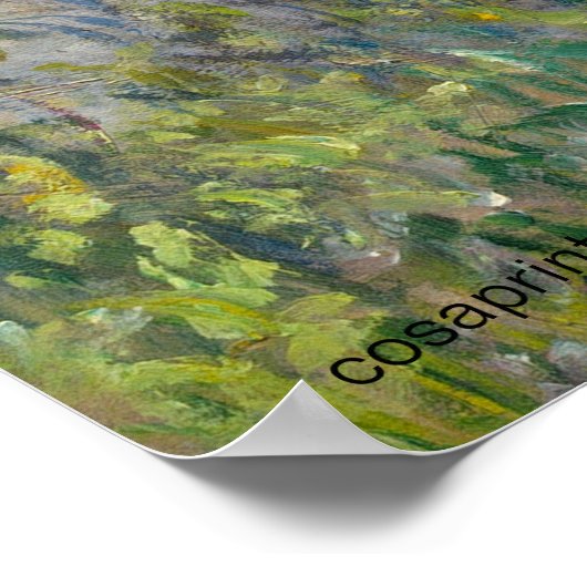 Poster Claude Monet célèbre peinture fine art sur (Coin)